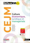 Culture économique, juridique et managériale - BTS 1re année - Coll. Réflexe - Éd. 2025 - Livre + licence vignette