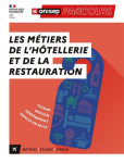 Les métiers de l'hôtellerie et de la restauration vignette