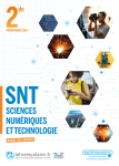 Sciences Numériques et Technologie 2de vignette